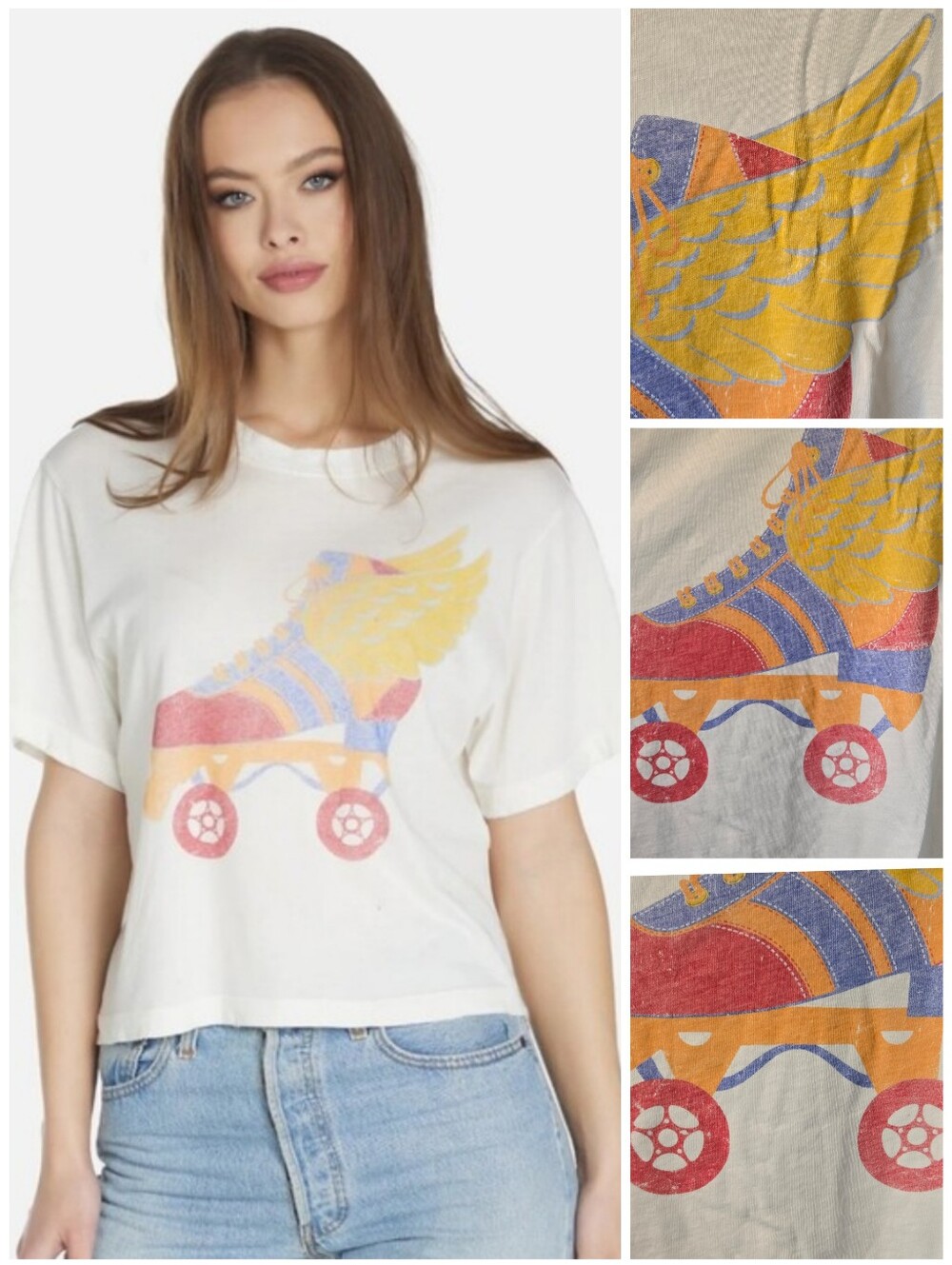 Lauren Moshi Retro Skate rue tee